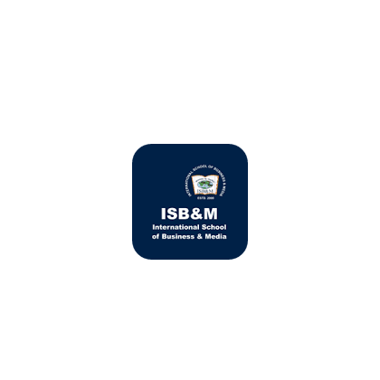 ISB&M Kolkata (International School of Business & Media) official logo